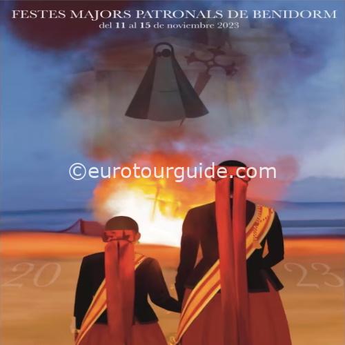 Benidorm PS Fiesta 2023 EuroTourGuide Coach Tour EuroTourGuide Coach Tour Benidorm Patron Sianta Fiesta 2023