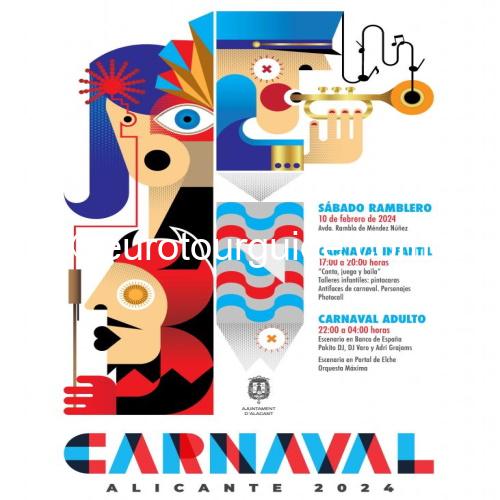 Alicante Carnival 2024 EuroTourGuide Coach Tours Alicante Carnival 2024 EuroTourGuide Coach Tours