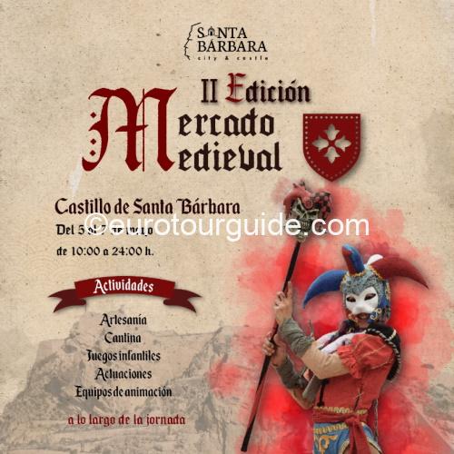 Alicante Castle Medieval Market 2024 EuroTourGuide Coach Tours Alicante Castle Medieval Market 2024 EuroTourGuide Coach Tours