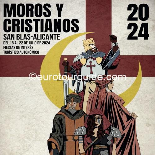 Alicante San Blass Moors & Christians Fiesta 2024 EuroTourGuide Coach Tours Alicante San Blass Moors & Christians Fiesta 2024 EuroTourGuide Coach Tours