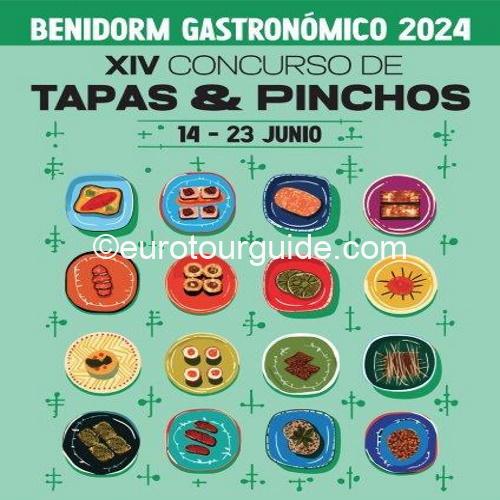 Benidorm Tapas Pinchos 2024 EuroTourGuide Coach Tours Benidorm Tapas Pinchos 2024 EuroTourGuide Coach Tours