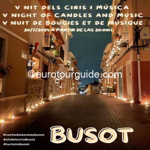 Busot Candle Night 2024 EuroTourGuide Coach Tours Busot Candle Night 2024 EuroTourGuide Coach Tours