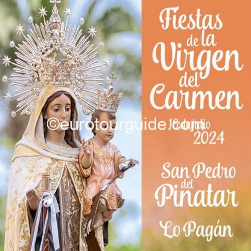 San Pedro Pinatar Carmen Fiesta 2024 EuroTourGuide Coach Tours San Pedro Pinatar Carmen Fiesta 2024 EuroTourGuide Coach Tours