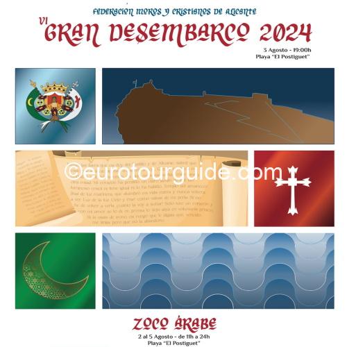 Alicante Desmbaration Moors & Christians 2024 EuroTourGuide Coach Tours Alicante Desmbaration Moors & Christians 2024 EuroTourGuide Coach Tours
