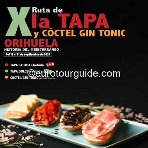 Orihuela Tapas Route 2024 EuroTourGuide Coach Tours Orihuela Tapas Route 2024 EuroTourGuide Coach Tours
