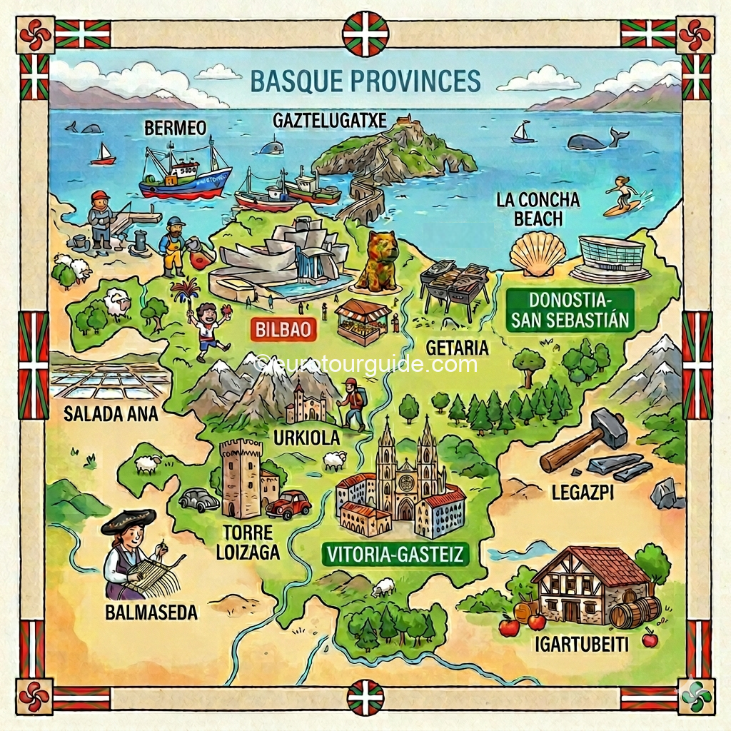 EuroTourGuide Coach Tours Basque Provinces