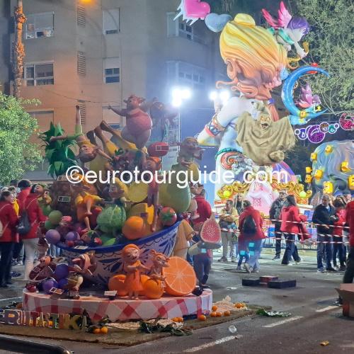 EuroTourGuide Coach Tours Valencia Fallas Crema