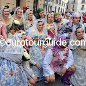 EuroTourGuide Coach Tours Valencia Fallas Flower Parade