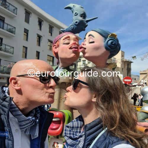 EuroTourGuide Coach Tours Valencia Fallas Jessica David