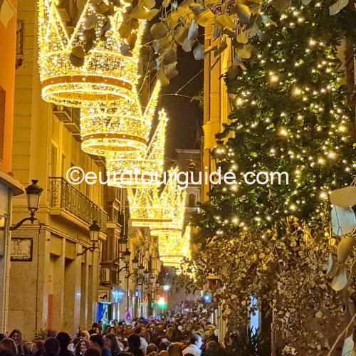 EuroTourGuide Coach Tours Murcia Xmas Christmas Lights